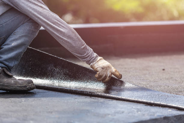 Professional Exterior Waterproofing technician working in Turon, KS